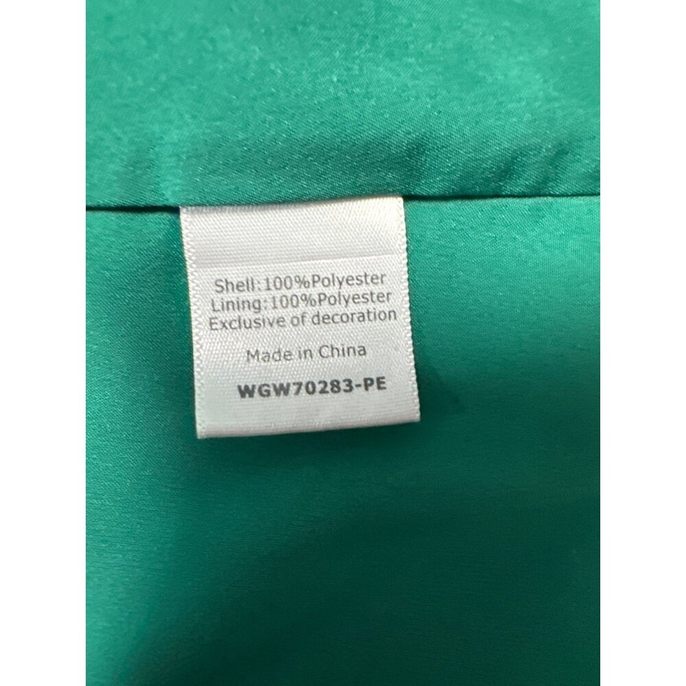 41 Hawthorn Green Floral V-Neck Sleeveless Scalloped Back Dress XL Petite - Picture 7 of 9
